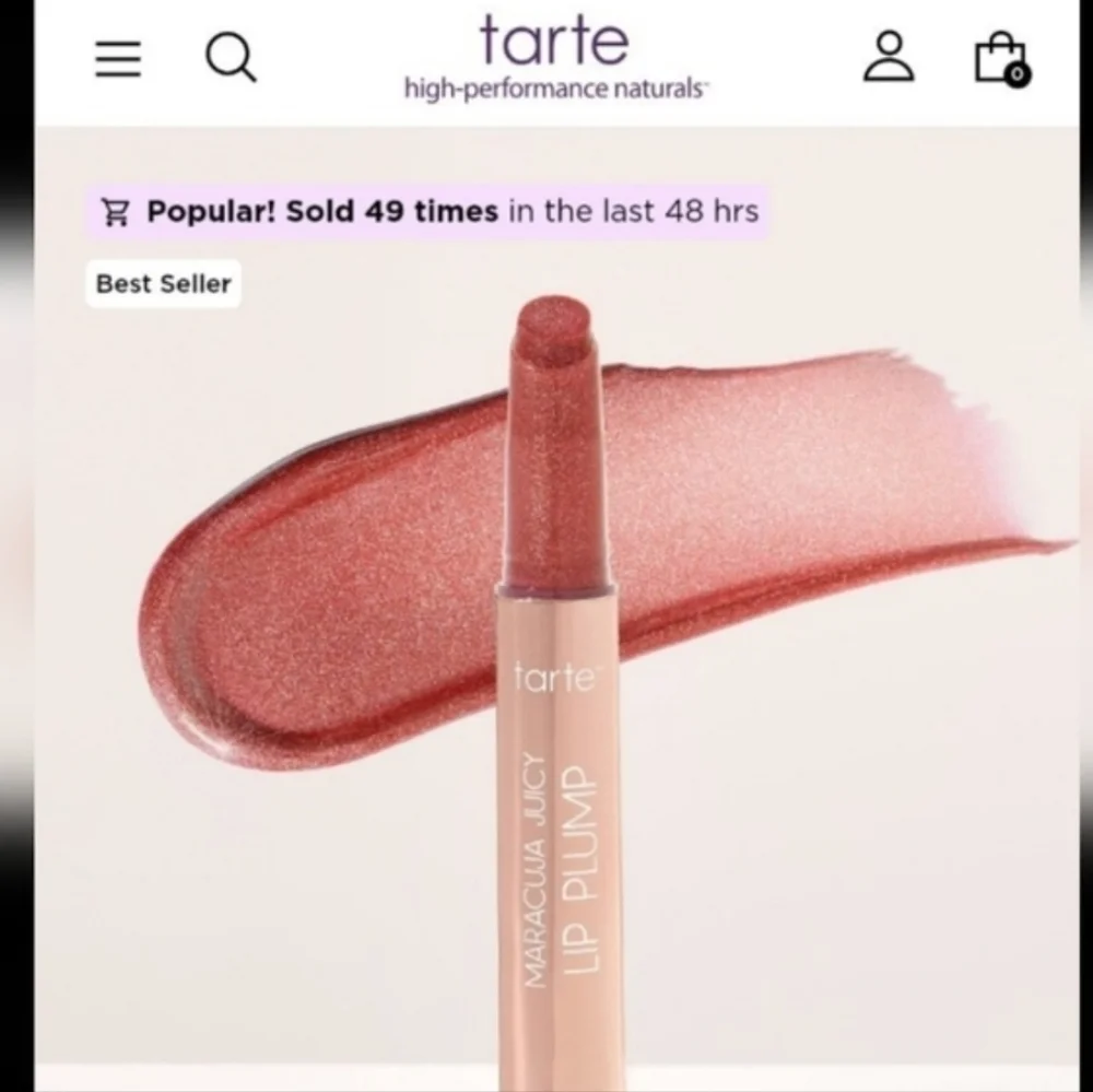 Tarte lip balm, lip pump Lot